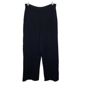 St. John Basics Marie Gray Women  Knit Elastic Casual Pants Size 8